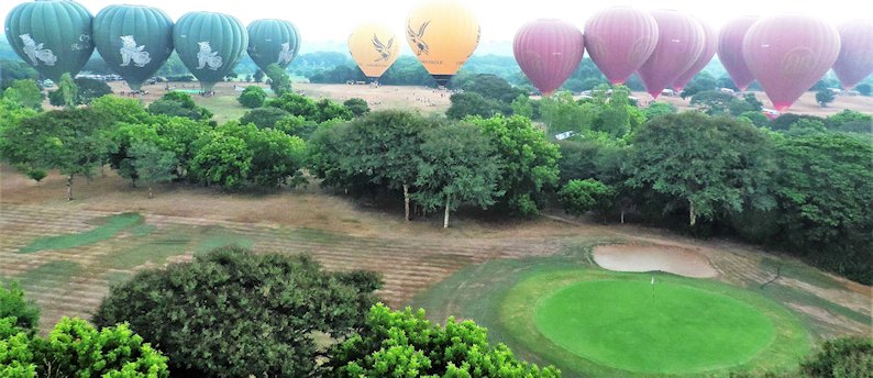 Golfen in Myanmar